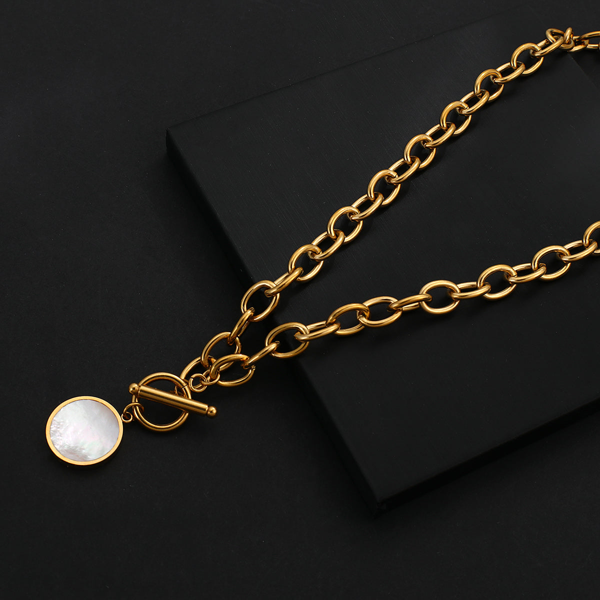Chain High Sense Fritillary OT Buckle Clavicle Chain Temperament Necklace Women