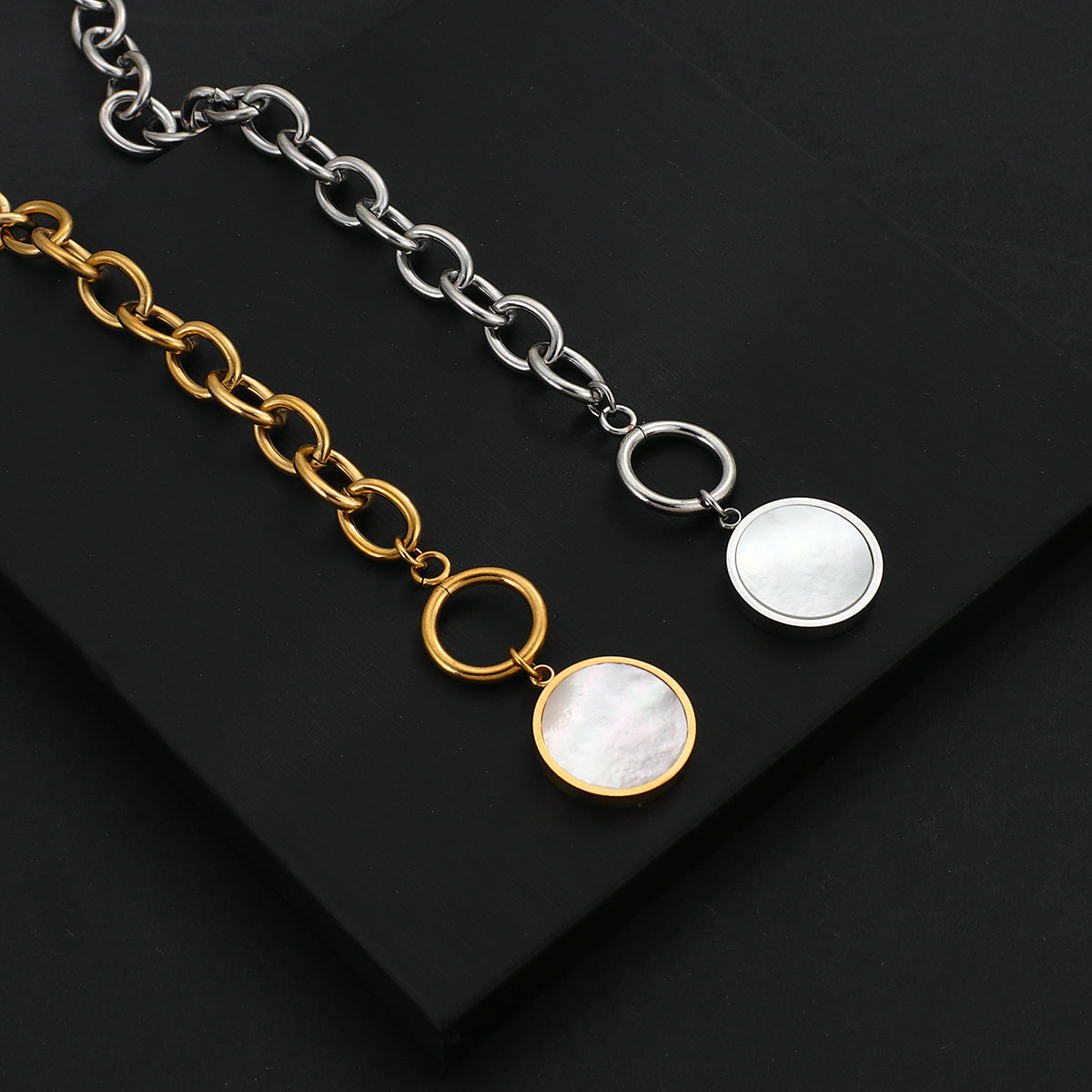 Chain High Sense Fritillary OT Buckle Clavicle Chain Temperament Necklace Women