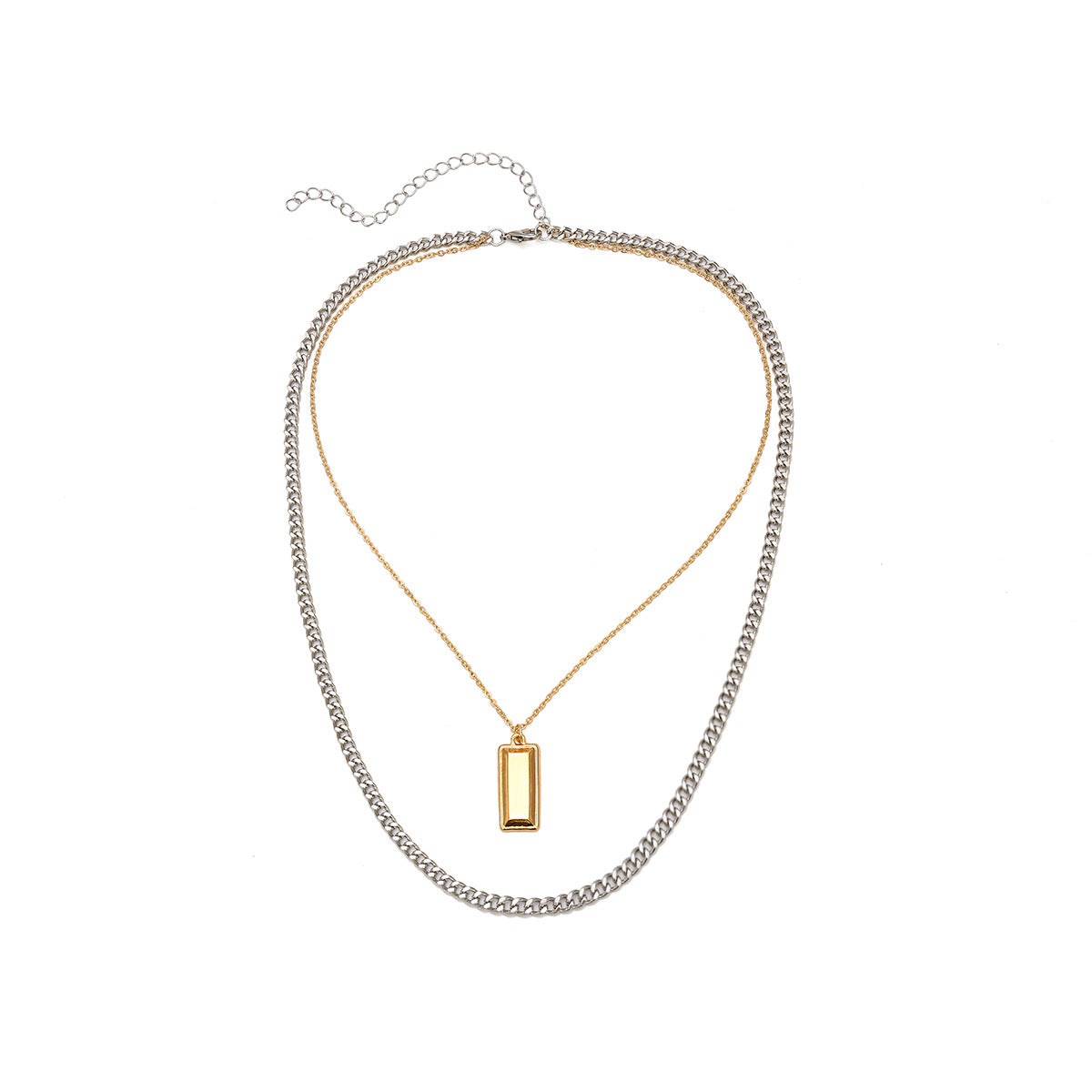 Multi-layer Item Jewelry, Personality Street Shooting Alloy Necklace