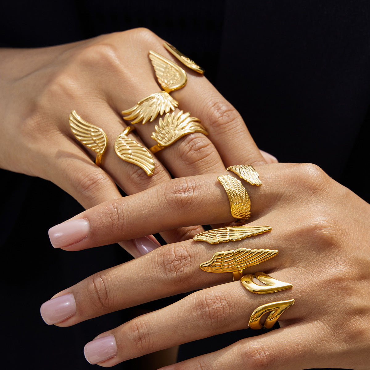 Titanium Steel Non-fading Ring For Women