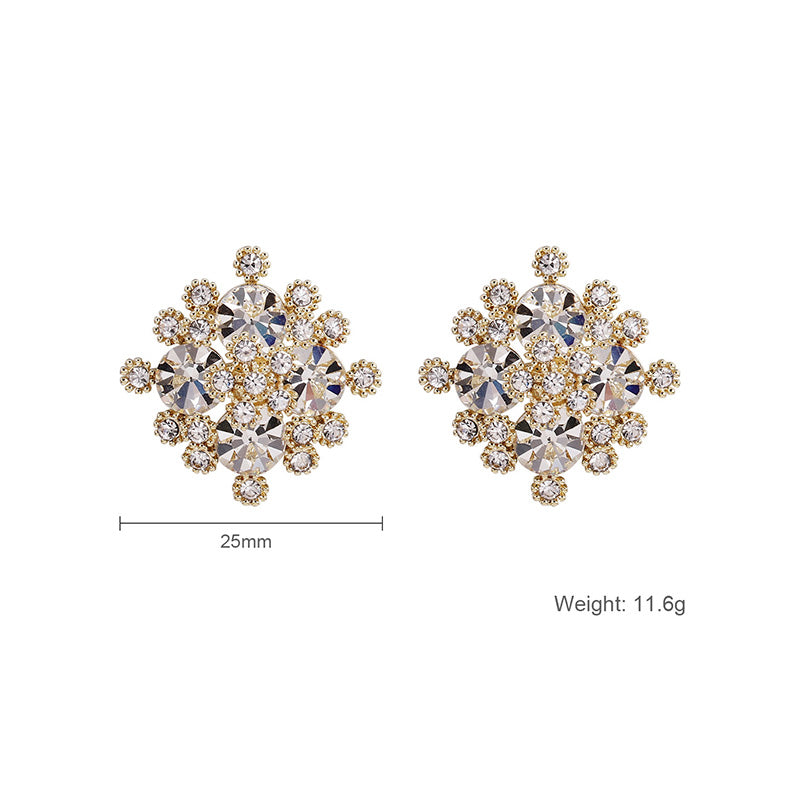 Korean Style Niche Temperament Earrings Net Red Earrings Earrings