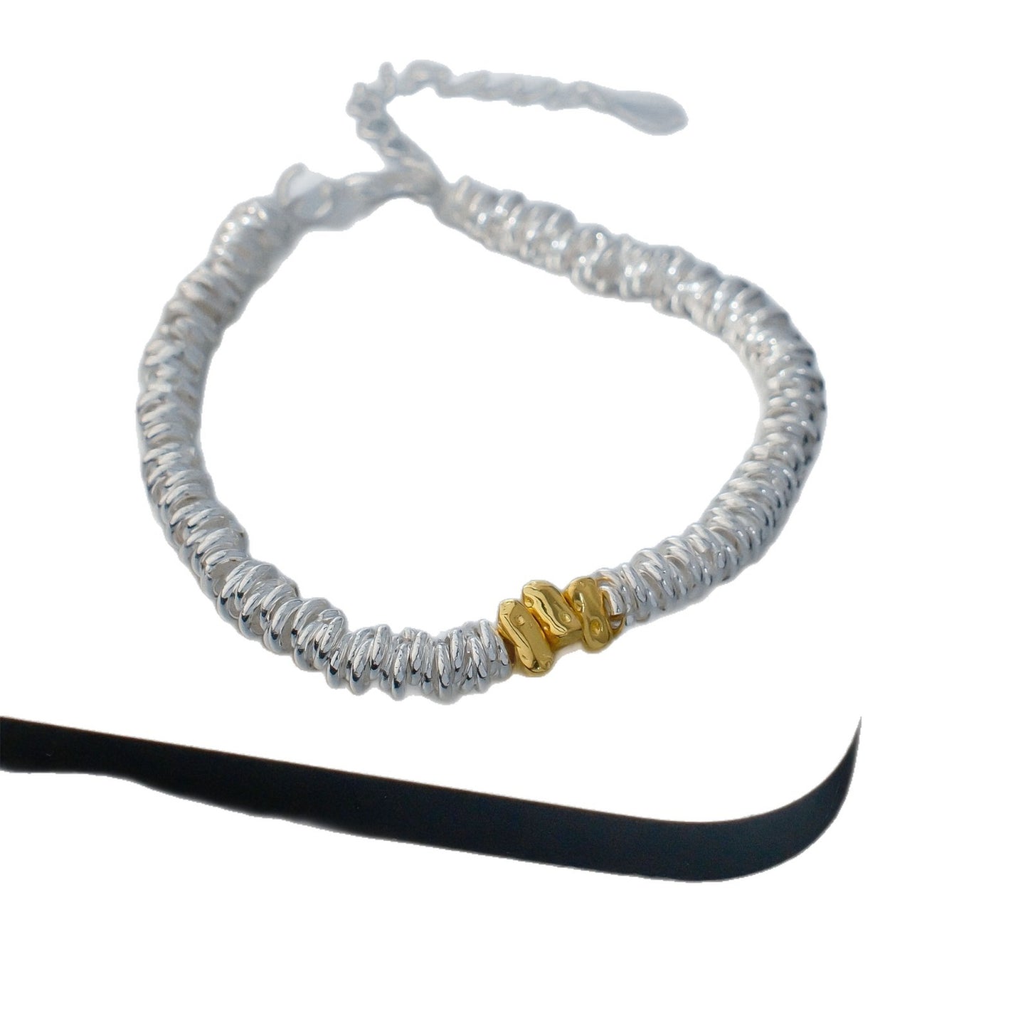 Womens Minimalist Triangular Cheese-style Bracelet