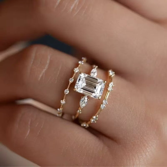 Stylish And Minimalist Alloy Ring For Women