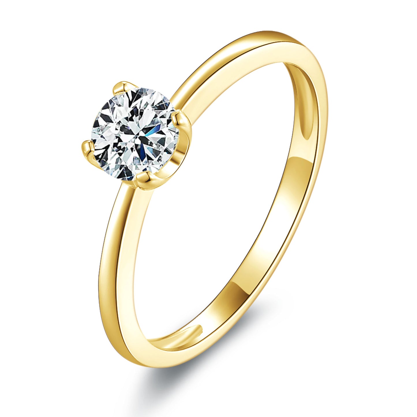 A Versatile Light-luxury Fashion Ring Featuring A Refined Geometric Design