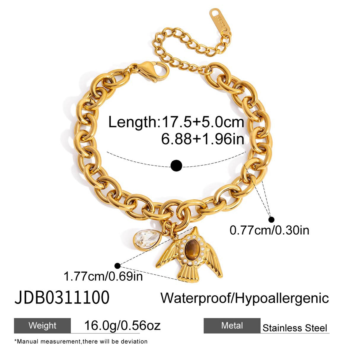 Mavis Chain Stack Bracelet Bundle