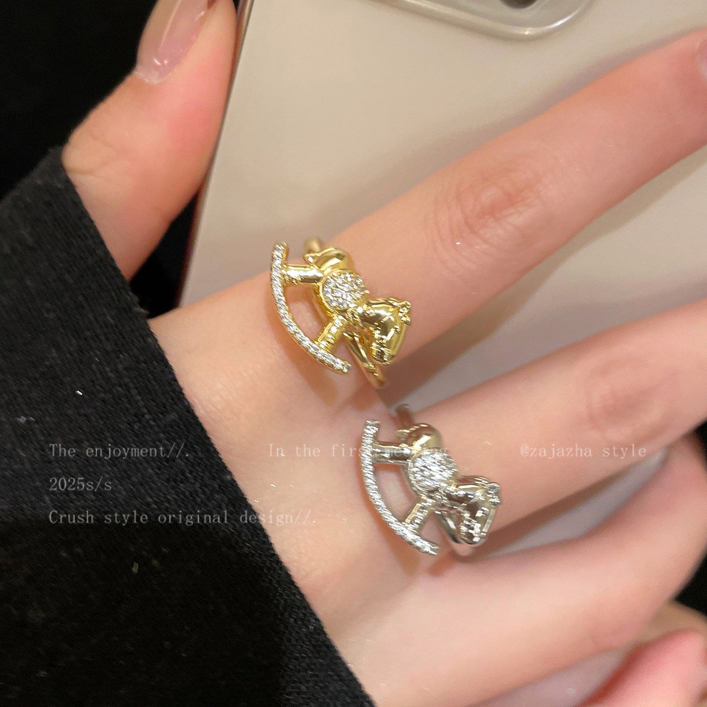Fashionable High-end Ring For The Index Finger