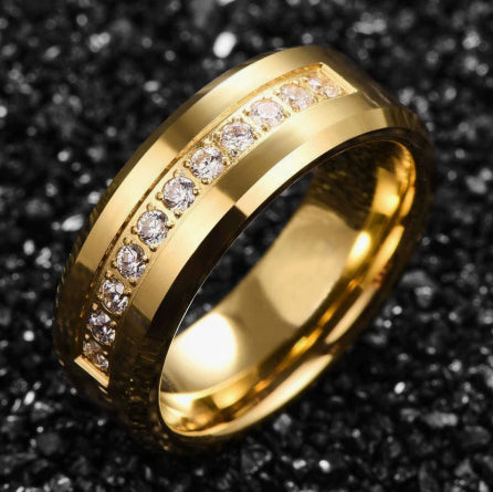 Simple And Stylish Zircon Ring For Women