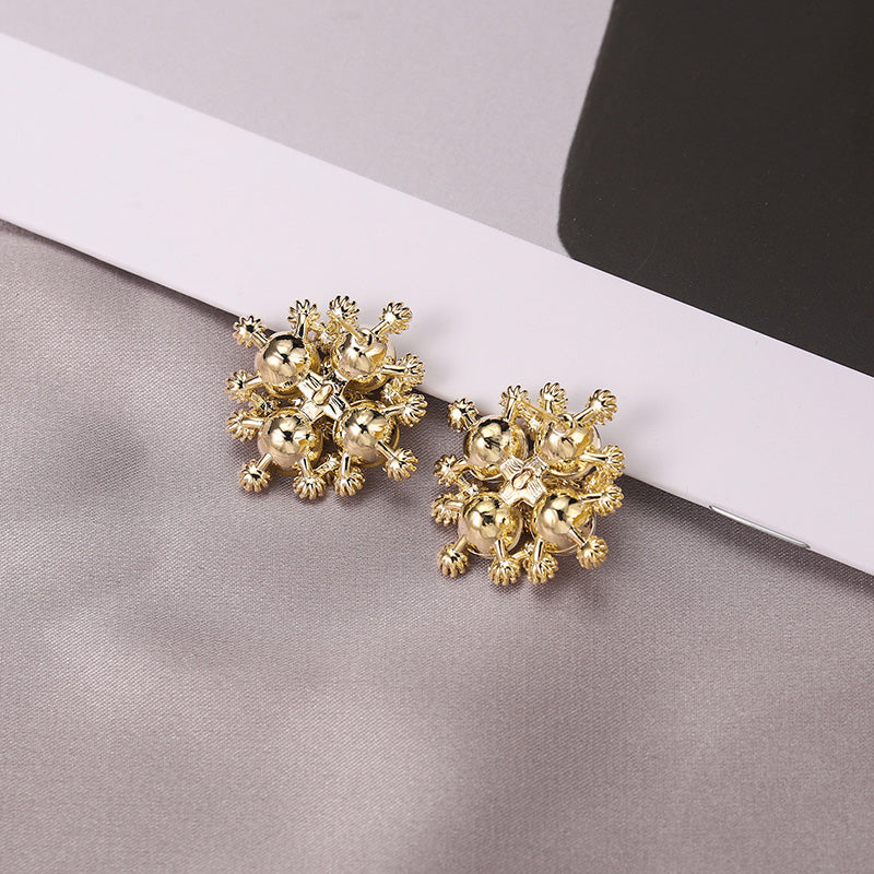 Korean Style Niche Temperament Earrings Net Red Earrings Earrings