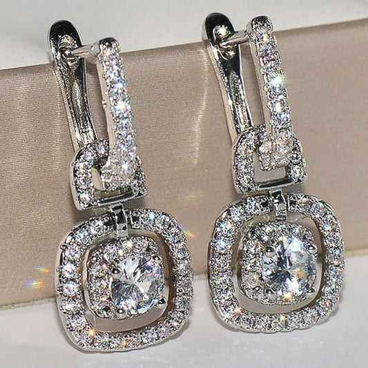 Women's Shining Zircon Earrings Earrings
