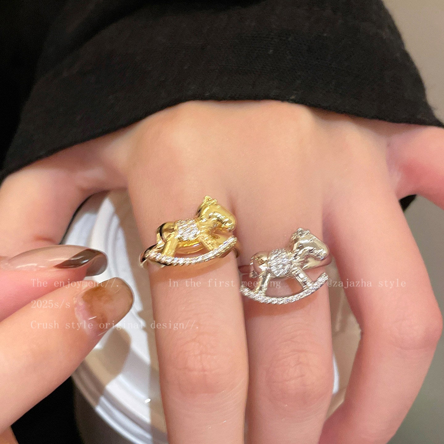 Fashionable High-end Ring For The Index Finger